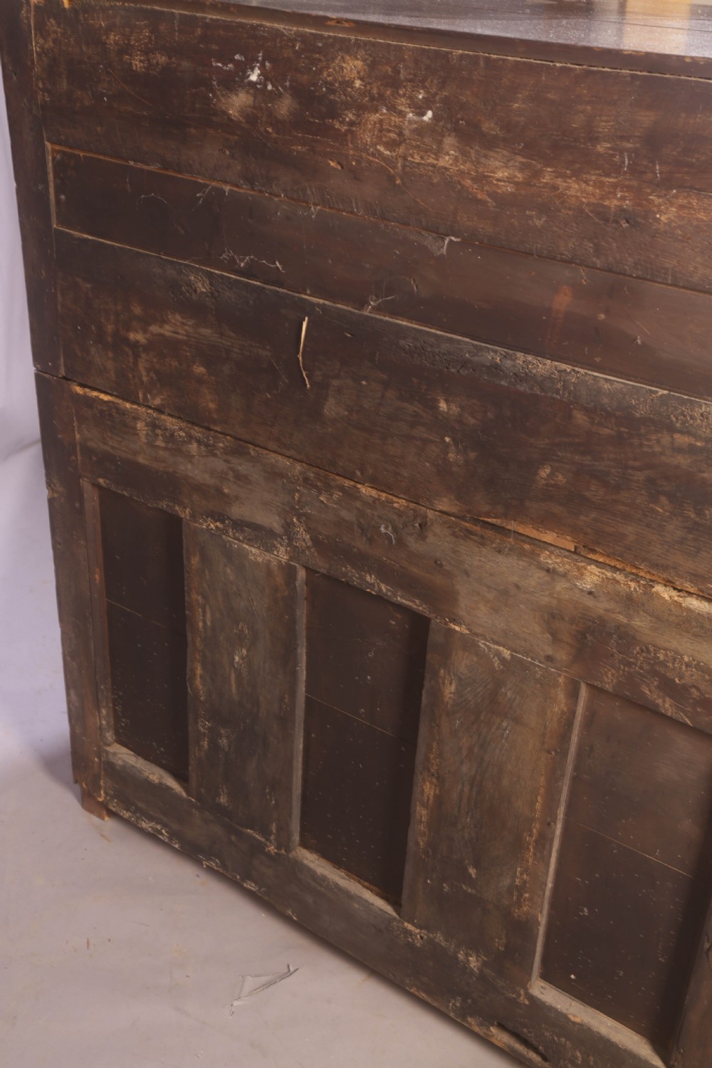 A Small 17th century Cupboard in Oak original carving View VIII