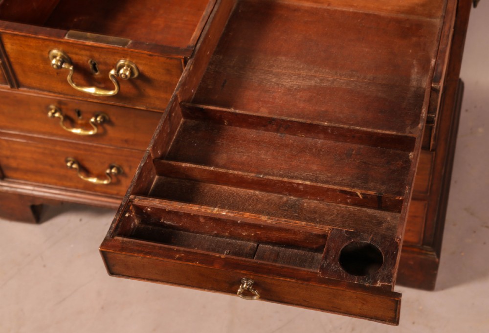 A Fine and interesting Georgian Campaign Chest of Drawers View IX