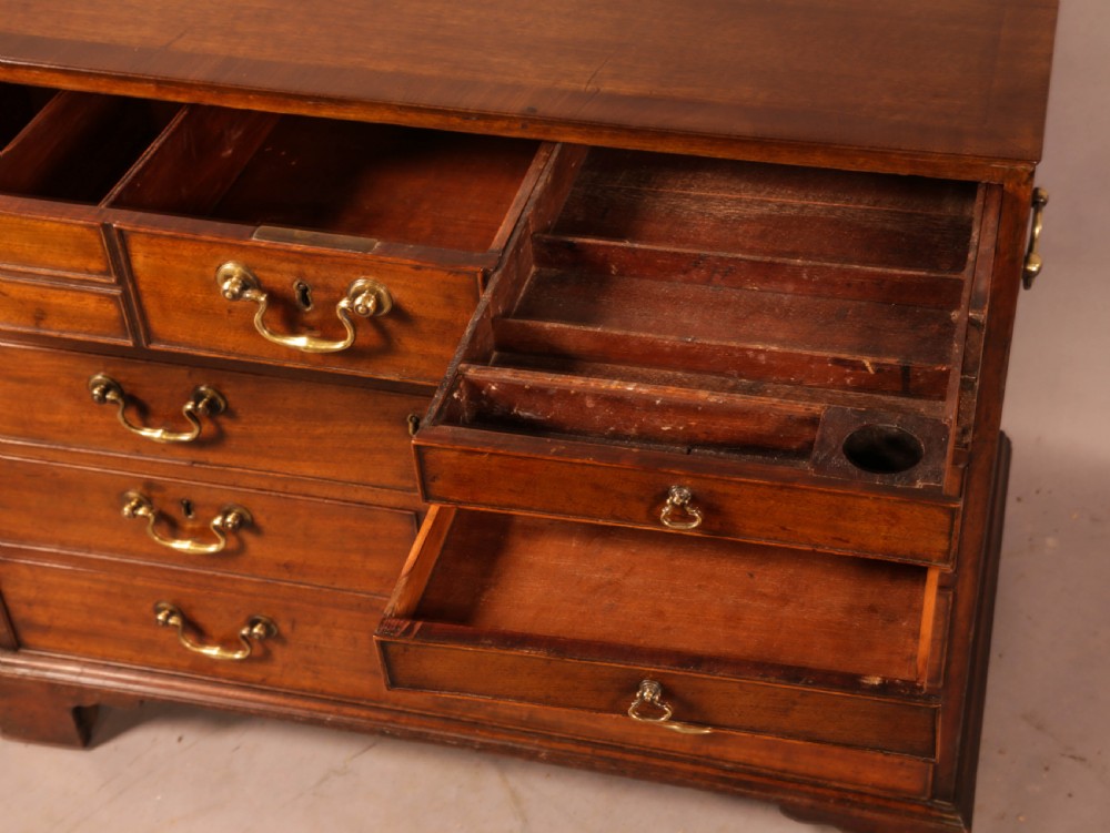 A Fine and interesting Georgian Campaign Chest of Drawers View XI