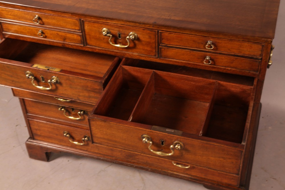 A Fine and interesting Georgian Campaign Chest of Drawers View XII