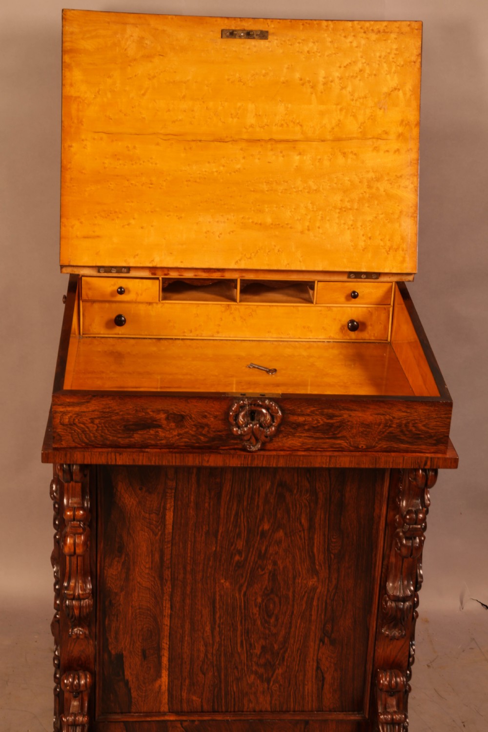 A Superb Victorian Davenport Desk in Rosewood View II