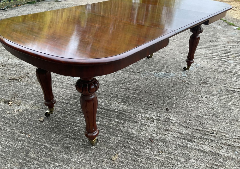 A Small Victorian Wind Out Extending Dining Table View II