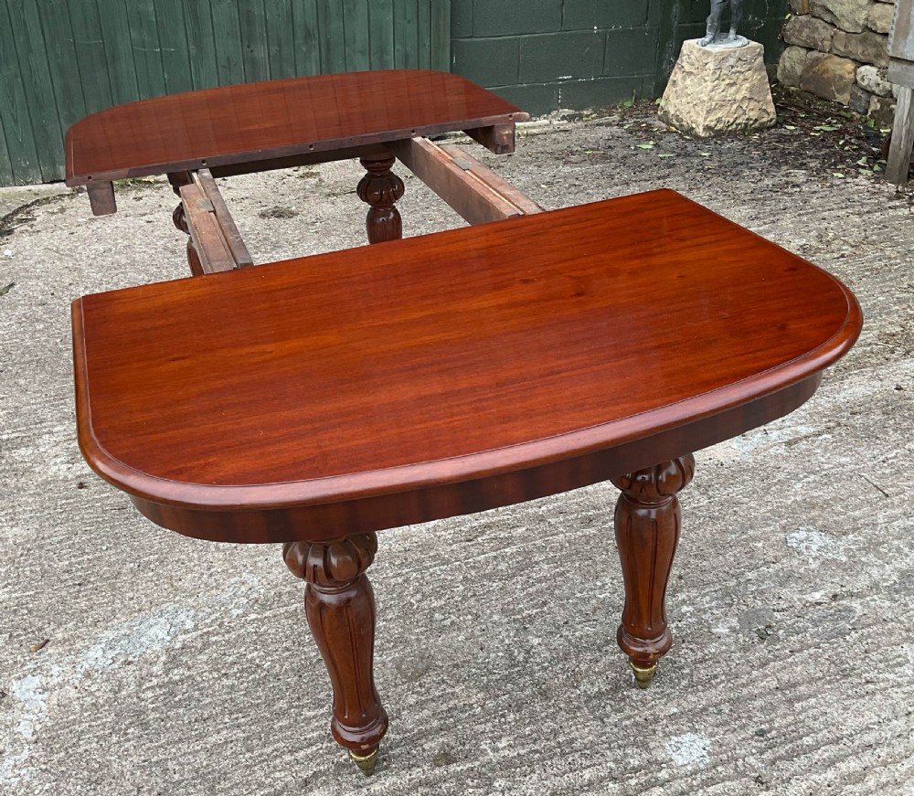 A Small Victorian Wind Out Extending Dining Table View V