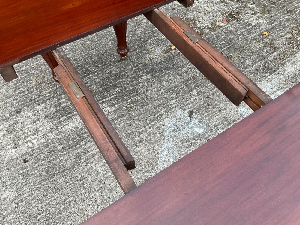 A Small Victorian Wind Out Extending Dining Table View VI