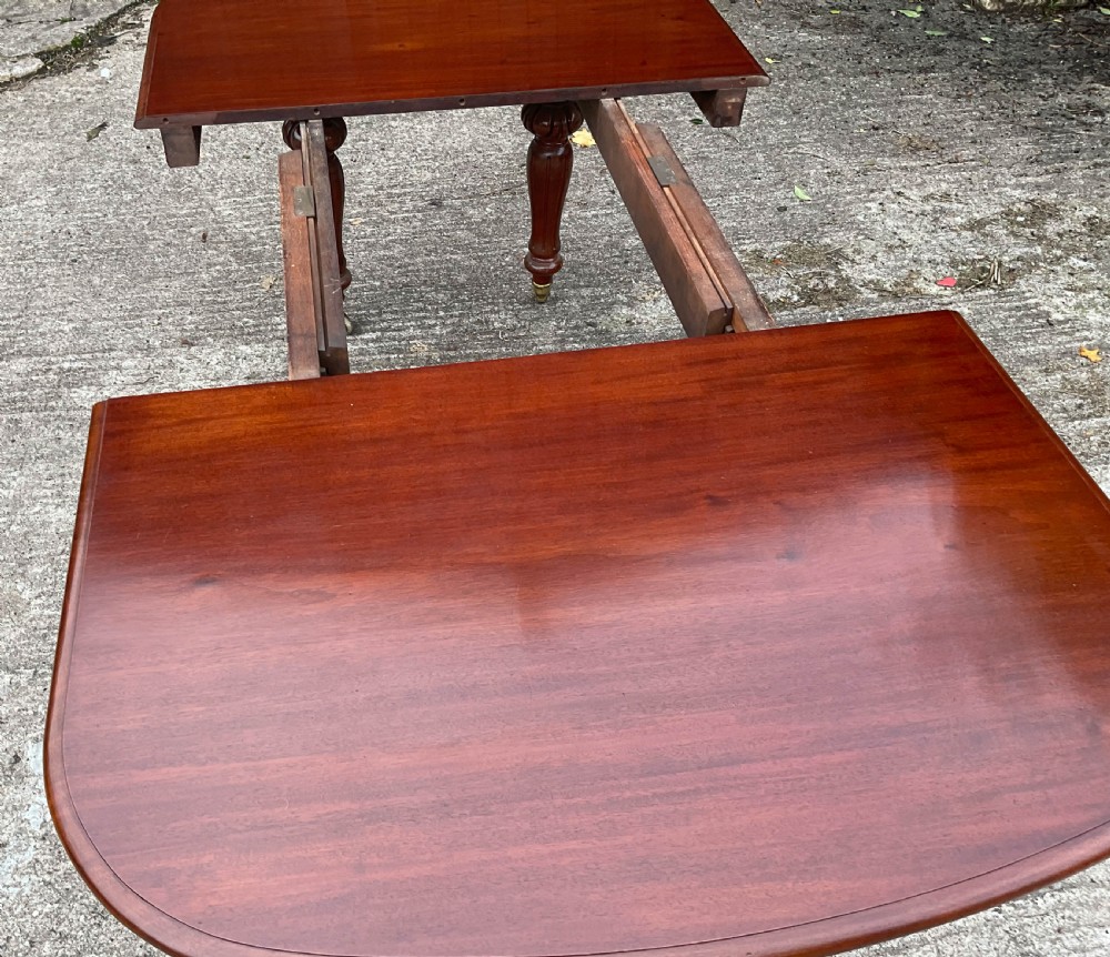 A Small Victorian Wind Out Extending Dining Table View VII
