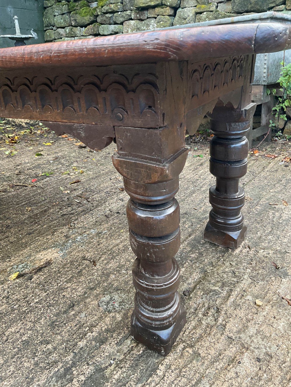 A 17th century Refectory Table in Oak View III