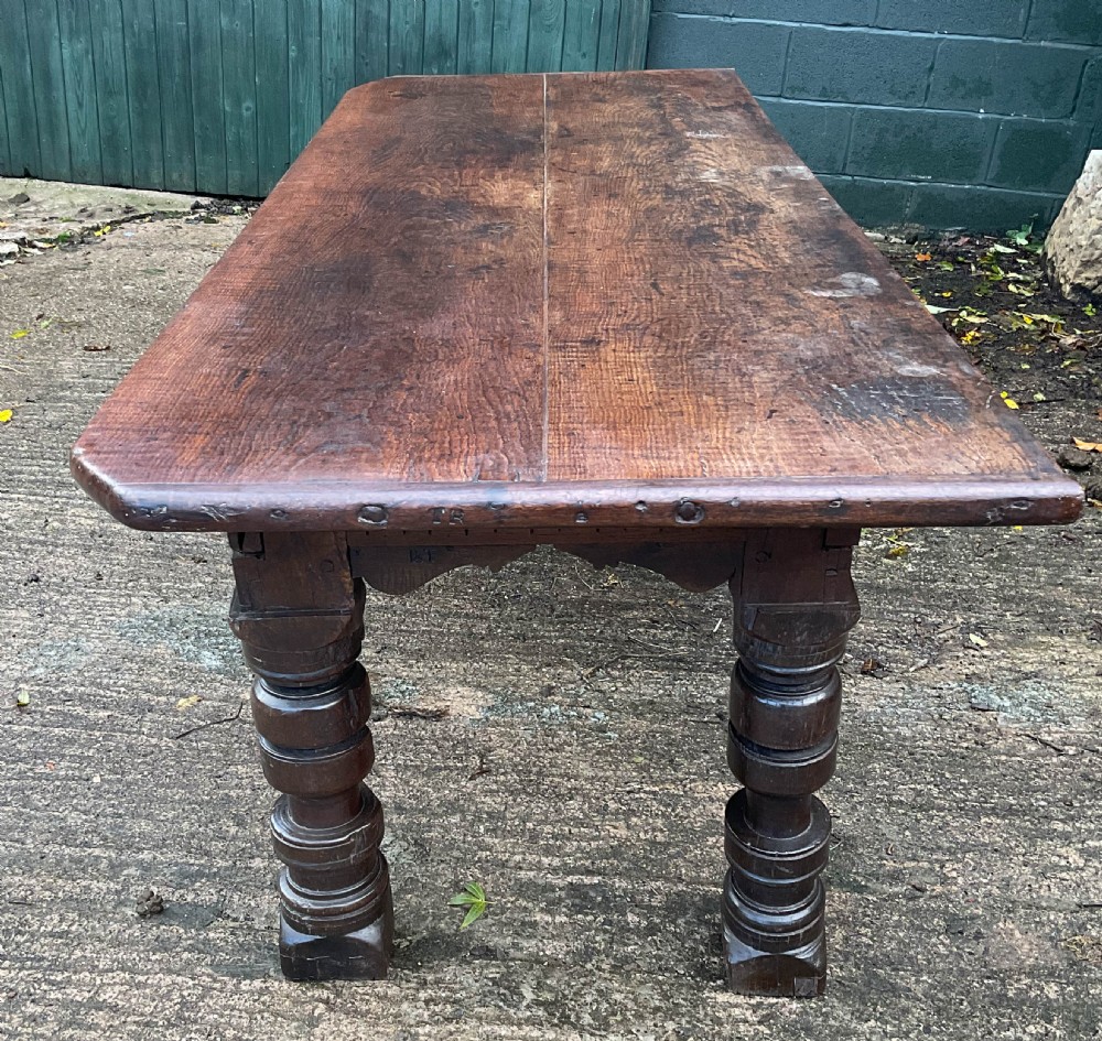 A 17th century Refectory Table in Oak View VIII