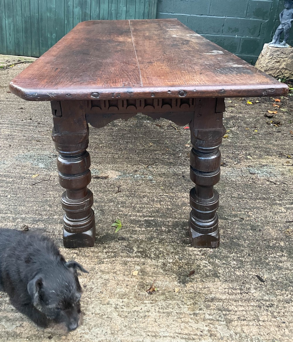 A 17th century Refectory Table in Oak View IX