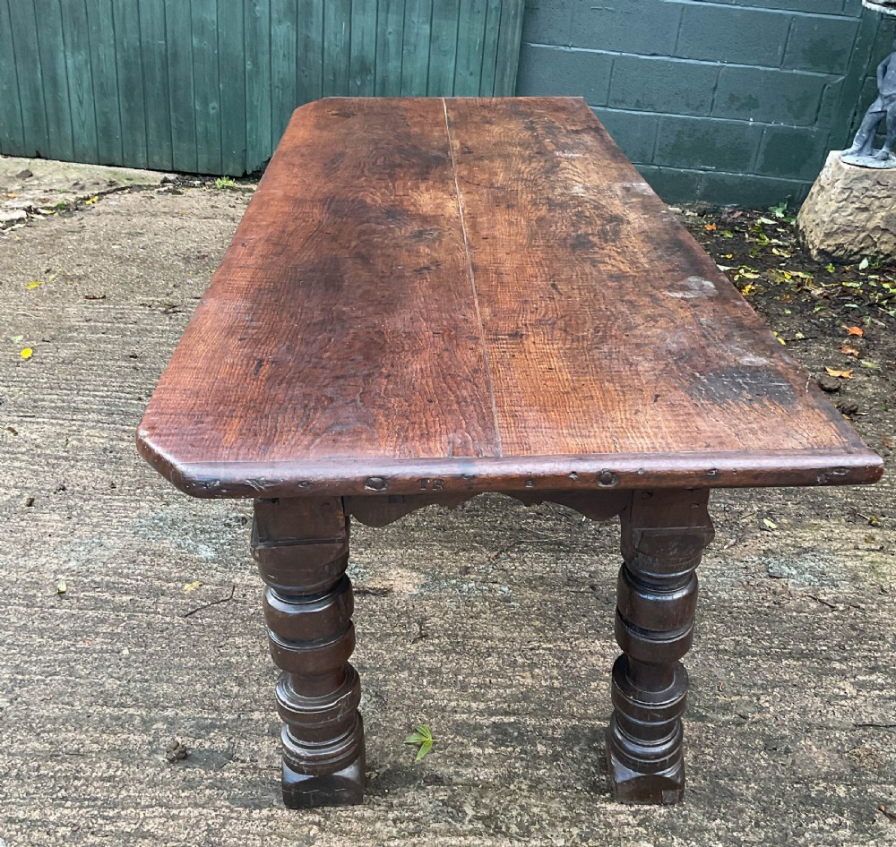 A 17th century Refectory Table in Oak View XI