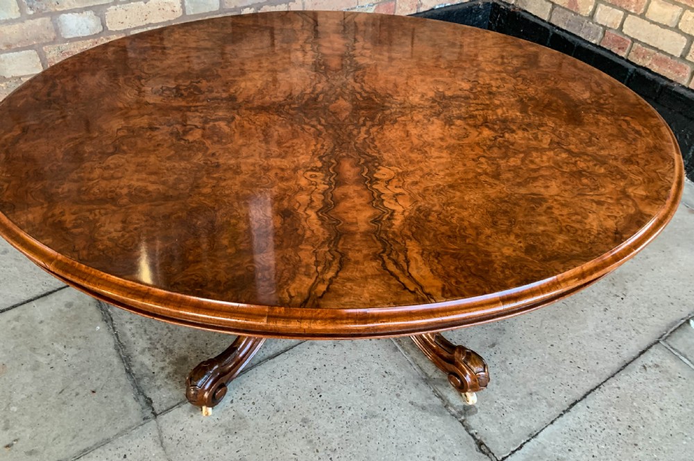 A Burr Walnut Coffee Table (adapted)
