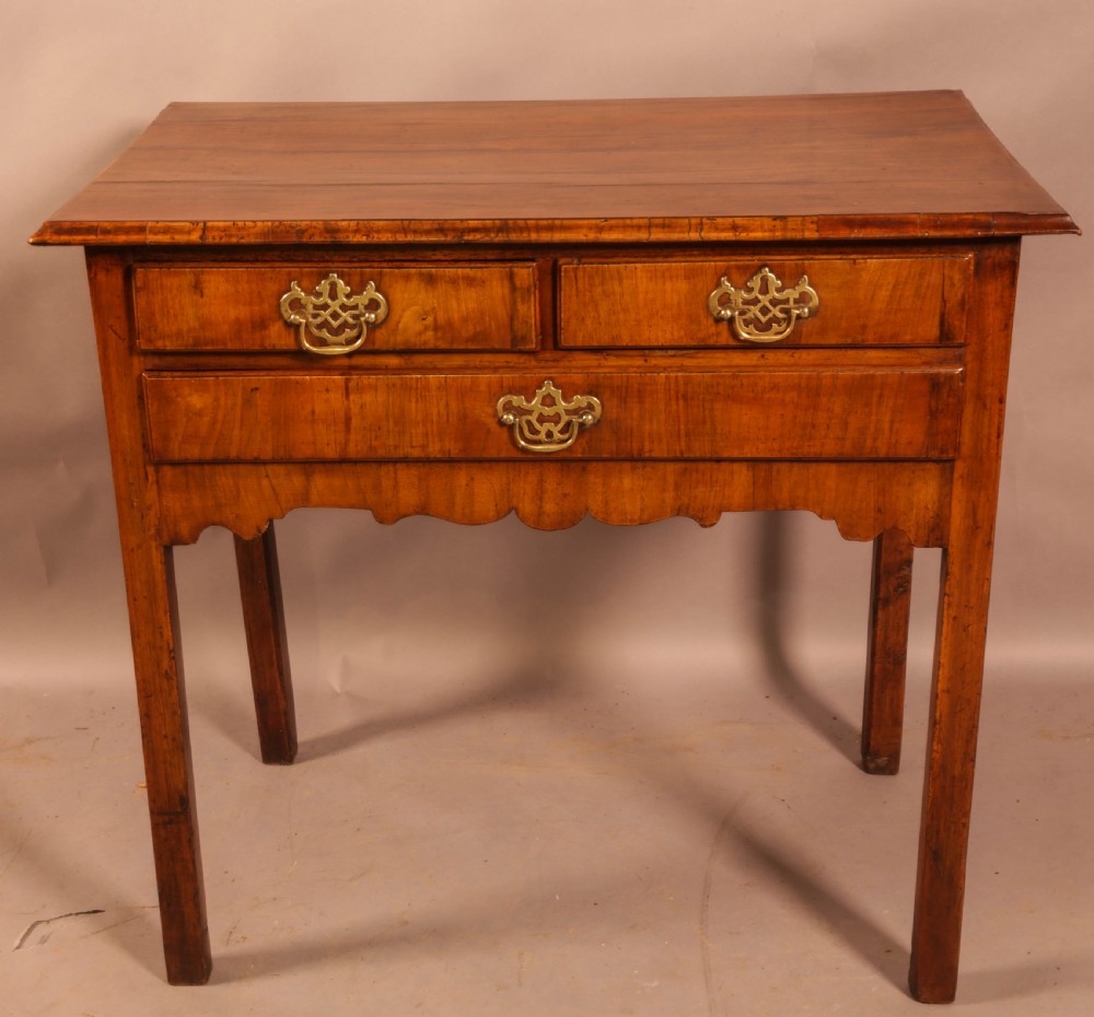 An English Walnut side Table original