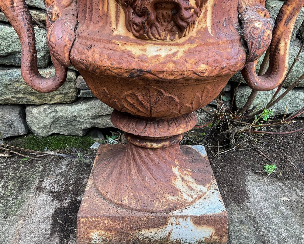 A Super Pair of Garden Urns View V