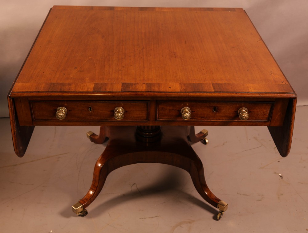 A Fine Georgian Mahogany Sofa Table