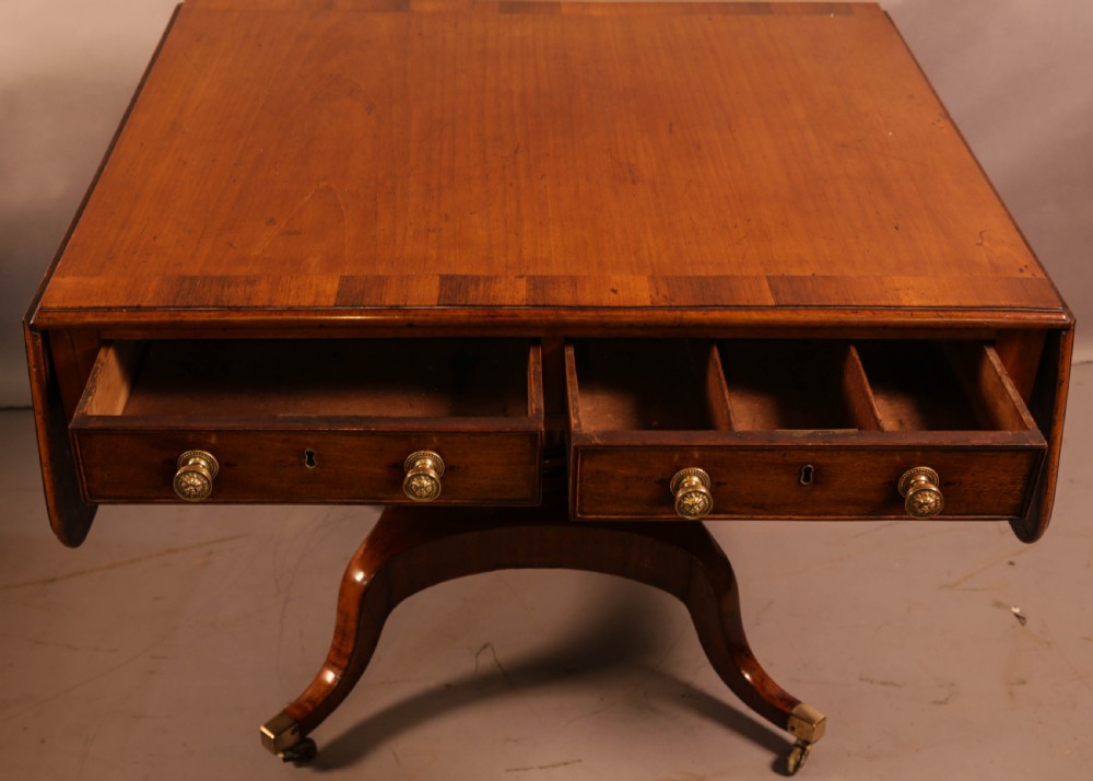 A Fine Georgian Mahogany Sofa Table View II