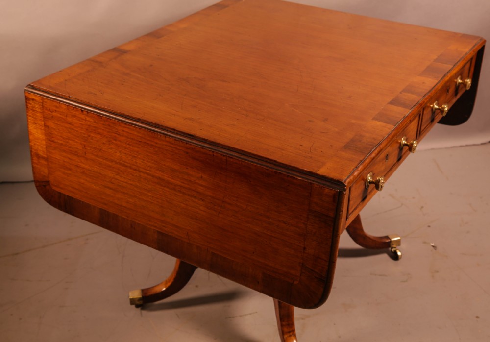 A Fine Georgian Mahogany Sofa Table View VII