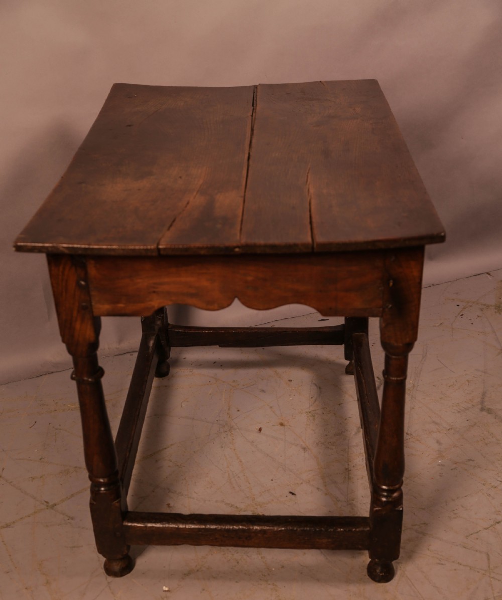 A 17th century Oak Side Table View VI