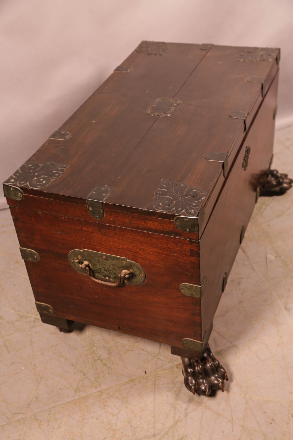 A Georgian Mahogany Silver Chest View II