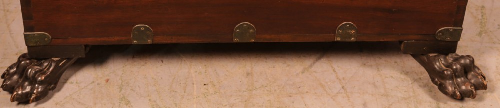 A Georgian Mahogany Silver Chest View V