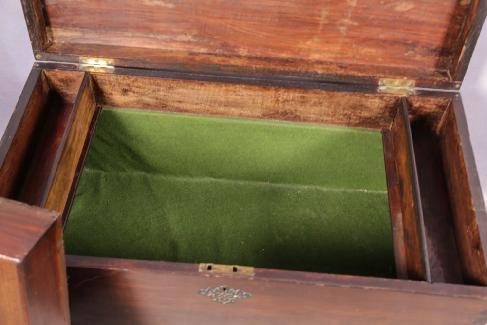 A Georgian Mahogany Silver Chest View IX