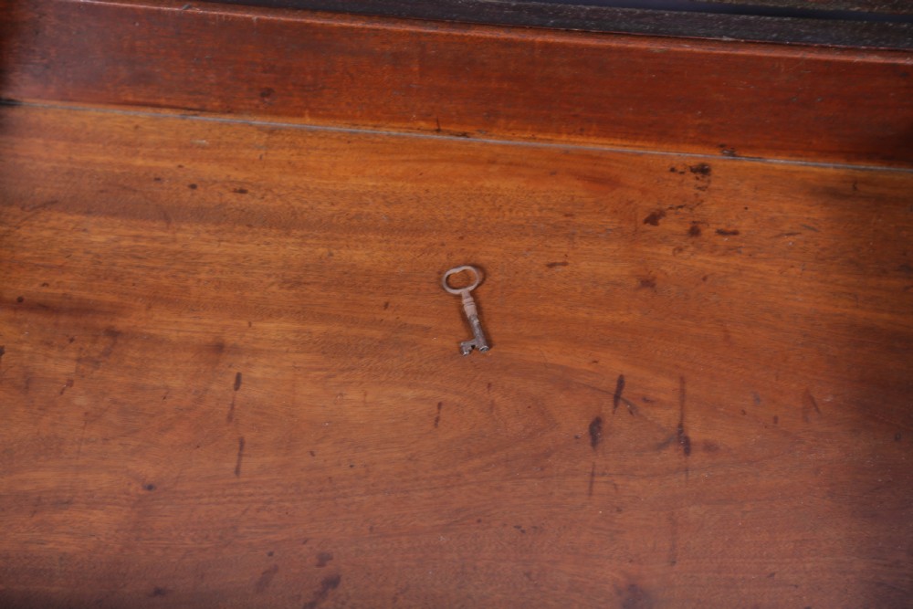 A Georgian Mahogany Silver Chest View X