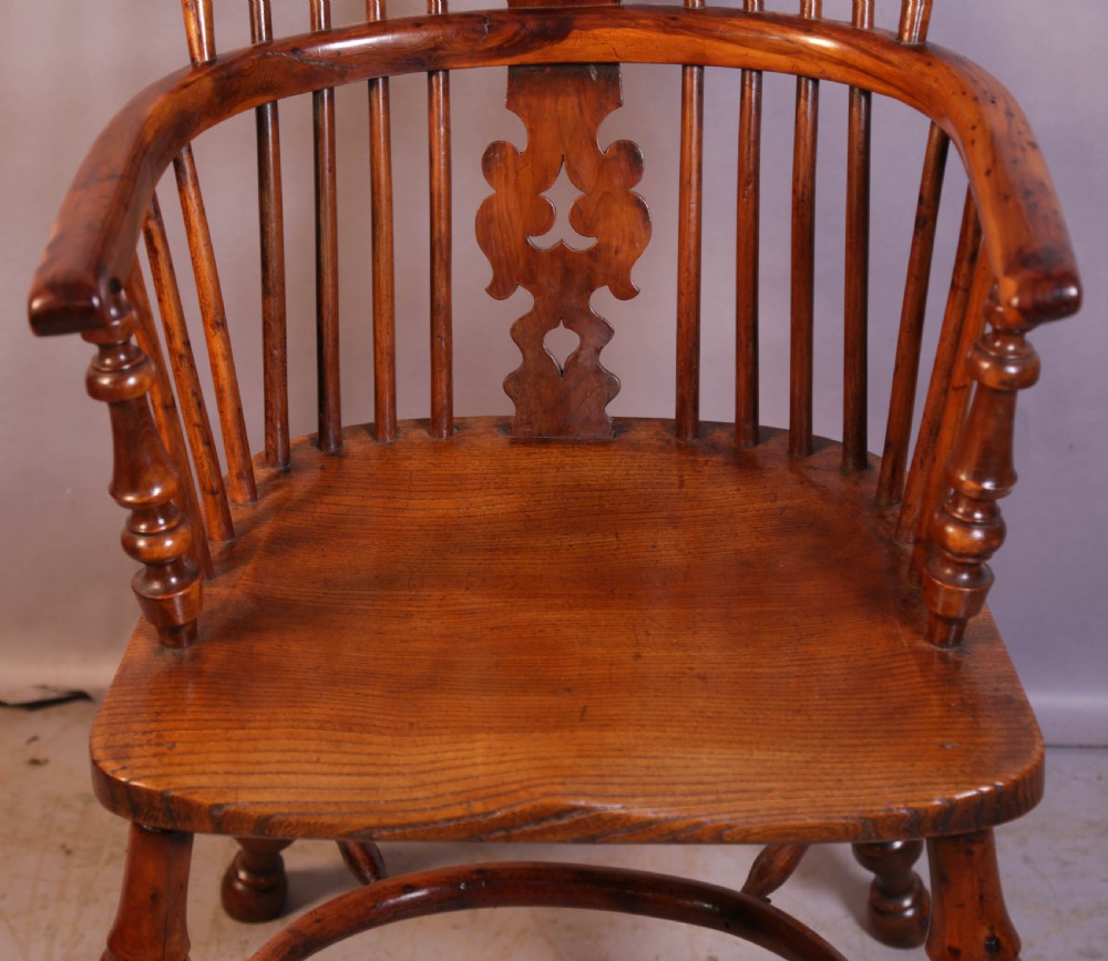 A Super Yew Windsor Chair Gabbitass of Worksop View V