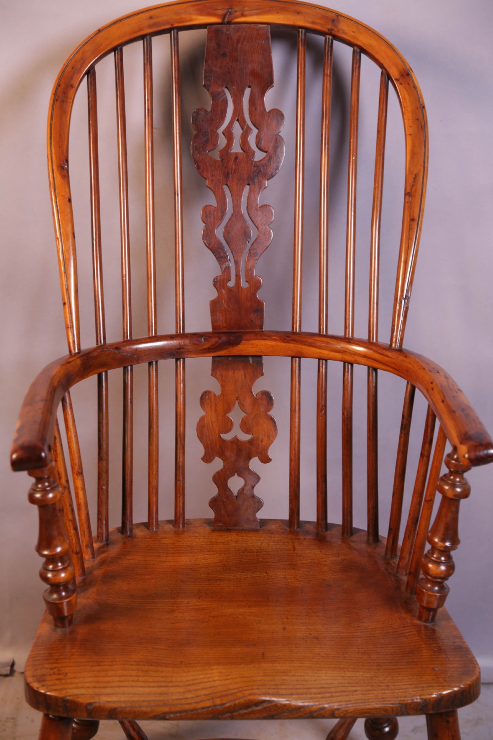 A Super Yew Windsor Chair Gabbitass of Worksop View VII