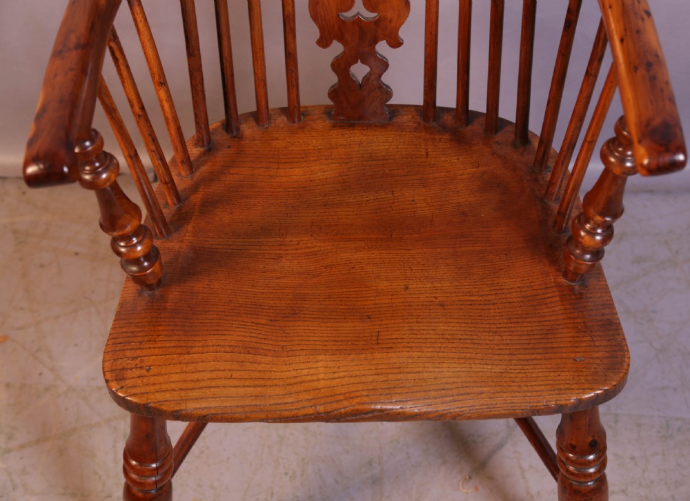 A Super Yew Windsor Chair Gabbitass of Worksop View XI