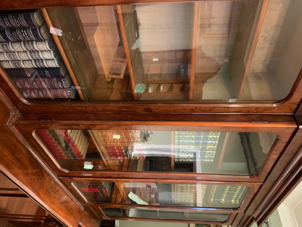 A  19th century 4 door library bookcase View VII