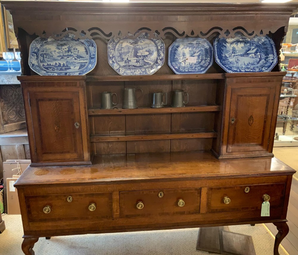 18th century oak dresser 