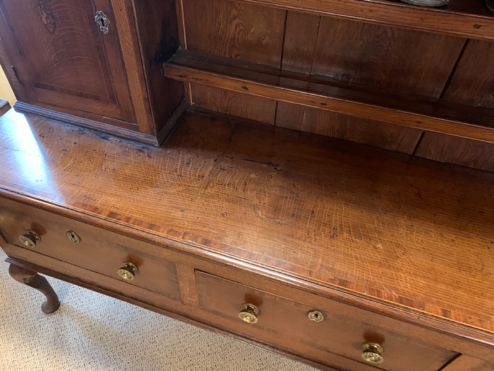 18th century oak dresser  View III