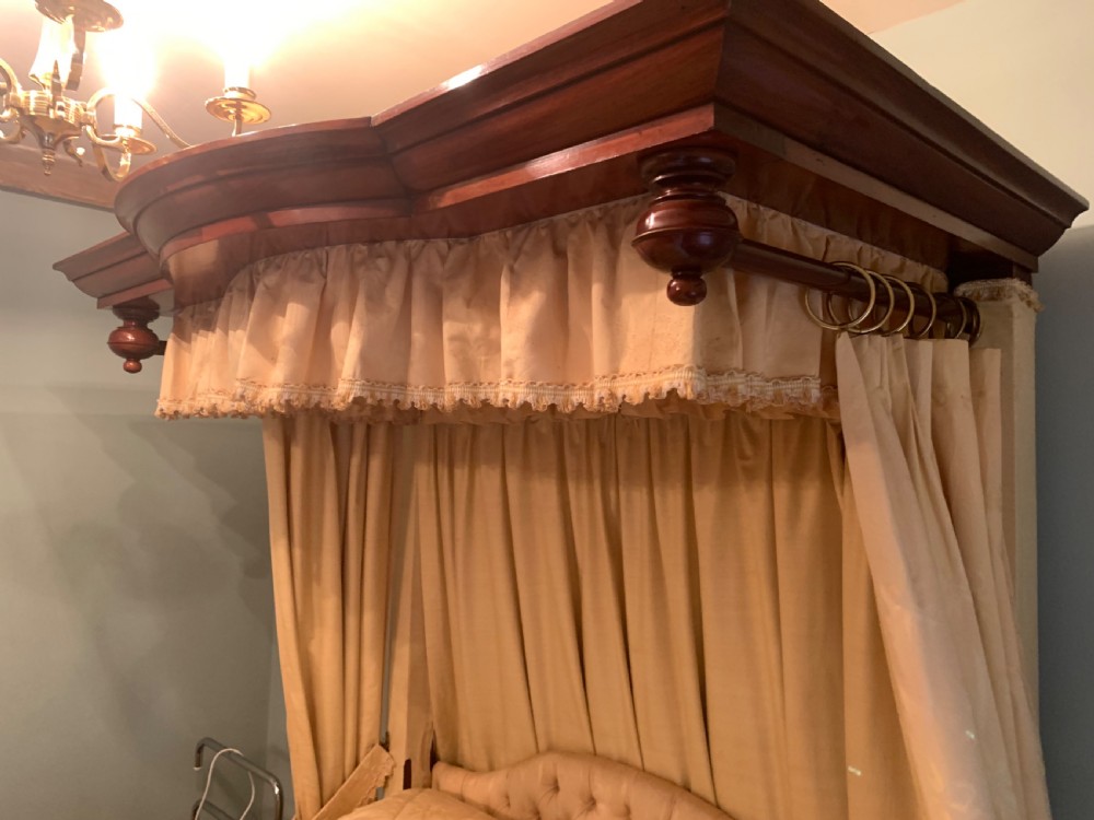 A magnificent Victorian Duchess Half Tester Bed View III