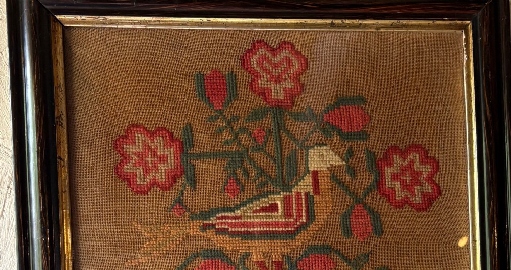Needlework sampler Elizabeth Andrew 1844 View III