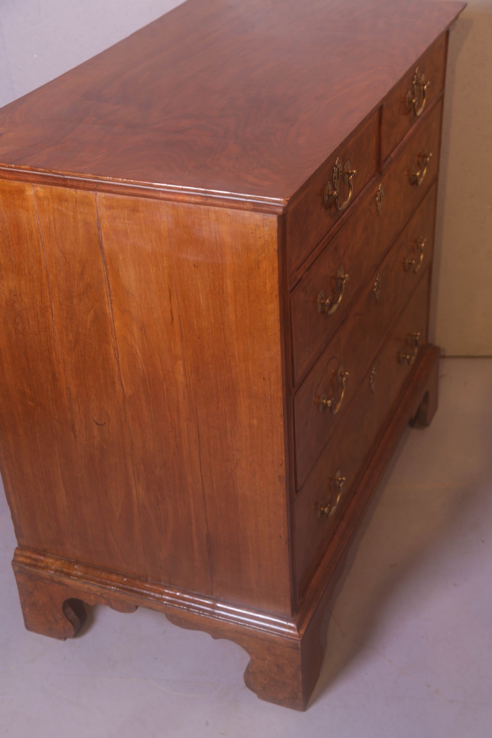 A George I Walnut Chest of Drawers 2 over 3 View II