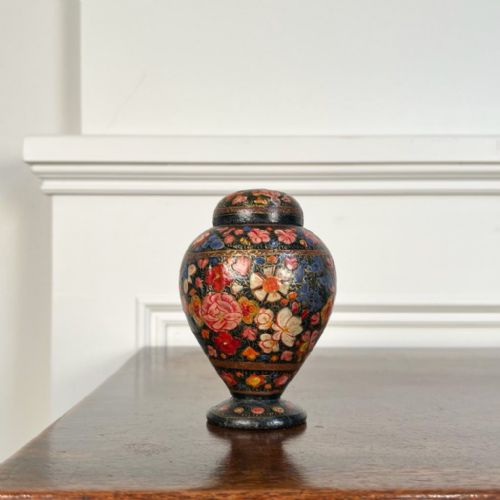 Small 19th C Kashmiri Scent Pot