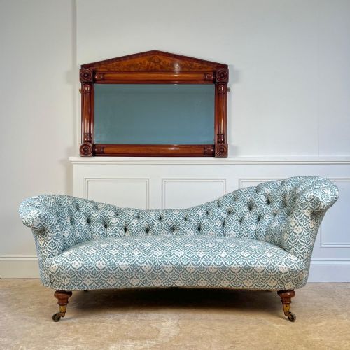 SHAPELY 19TH C HOWARD SONS SOFA - ADDITIONAL PHOTO 6