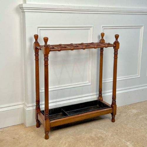 HEALS WALNUT UMBRELLA STAND - ADDITIONAL PHOTO 1