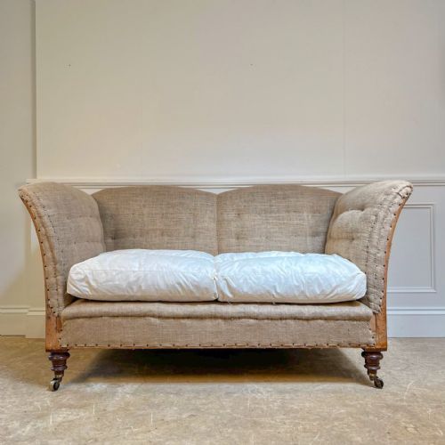 19th C Curved Back Sofa