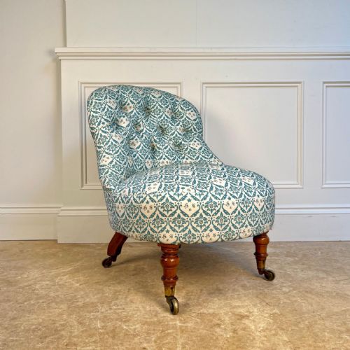 19th C Howard & Sons Bedroom Chair