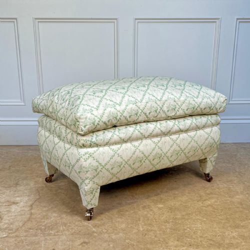 Early 20th Century Portman Ottoman Stool