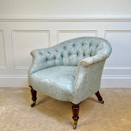 19TH C ROSEWOOD ARMCHAIR - ADDITIONAL PHOTO 1
