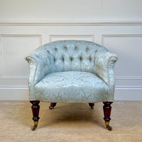 19TH C ROSEWOOD ARMCHAIR - ADDITIONAL PHOTO 2