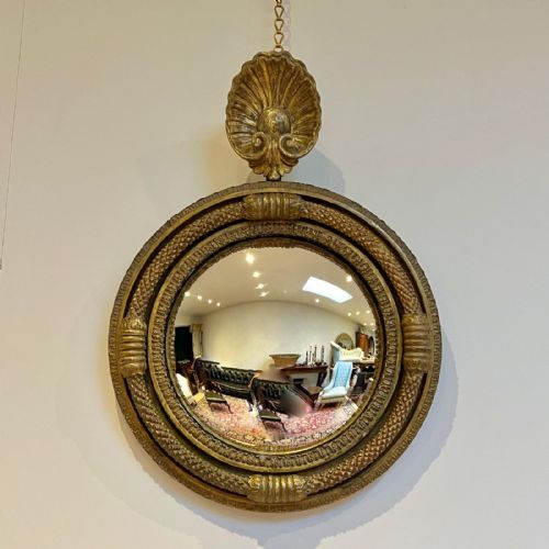 Irish Regency Convex Mirror