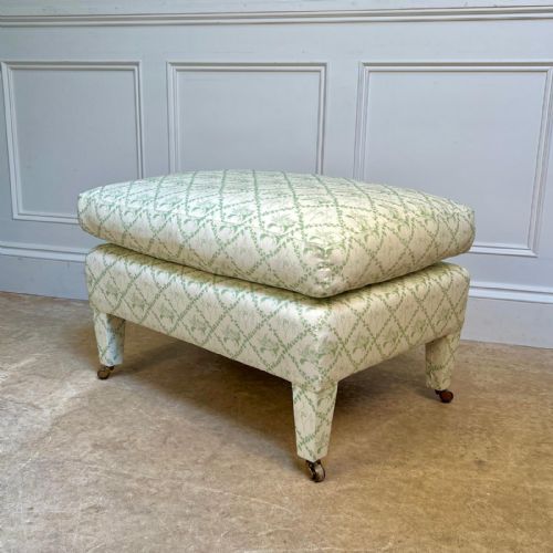 Early 20th C Portman Ottoman Stool
