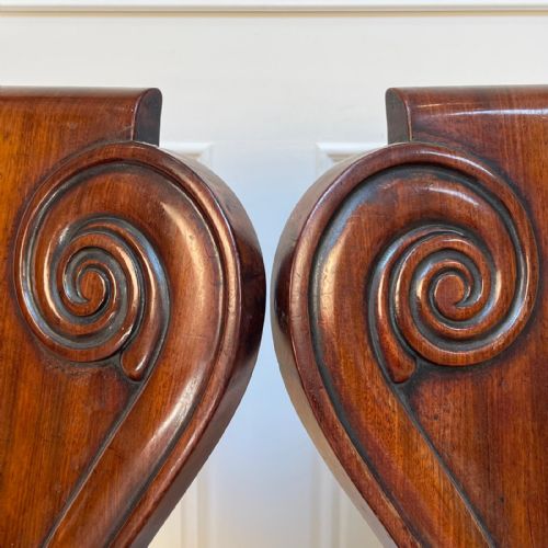 PAIR OF BEAUTIFUL GILLOWS REGENCY HALL CHAIRS - ADDITIONAL PHOTO 5