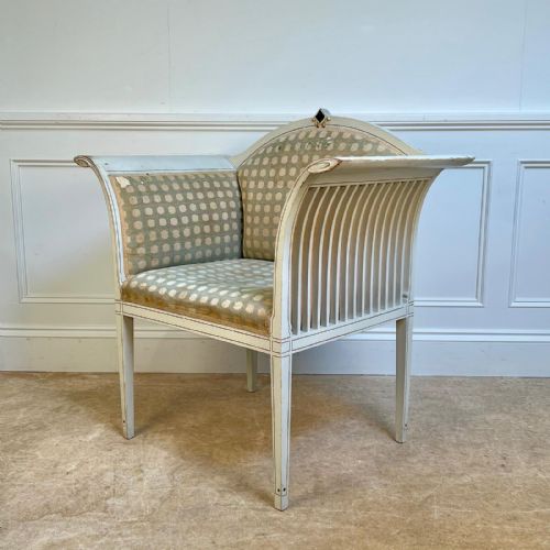 SCULPTURAL PAINTED CHAIR BY ANTON ROSEN - ADDITIONAL PHOTO 3