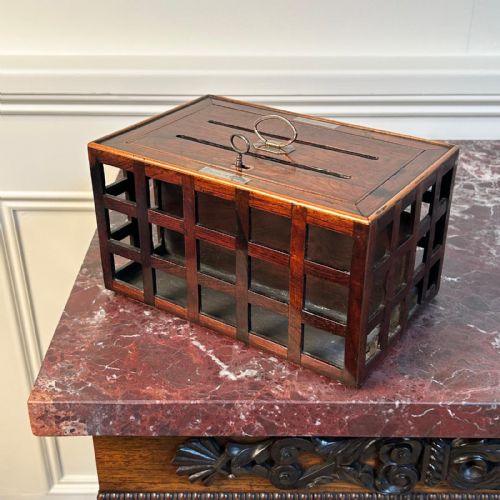 Wonderful Regency Rosewood Correspondence / Letterbox