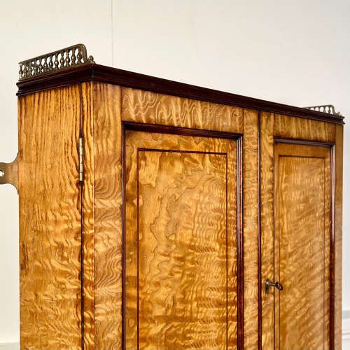 fig 2. Rare Holland & Sons Hungarian Ash Wall Cabinet