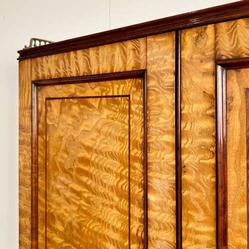 fig 3. Rare Holland & Sons Hungarian Ash Wall Cabinet