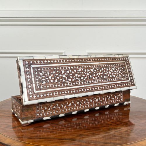 BEAUTIFUL 19TH C HOSHIARPUR ARTISTS STATIONARY BOX - ADDITIONAL PHOTO 2