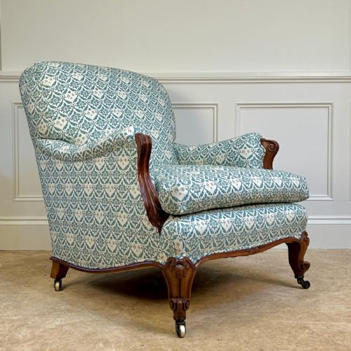 HOWARD SONS BRIDGEWATER ARMCHAIR - ADDITIONAL PHOTO 2